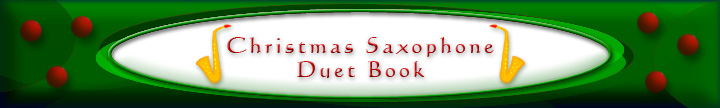 Christmas Saxophone Duet Book