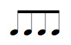 Four Eighth Notes