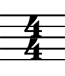 Four-four time signature