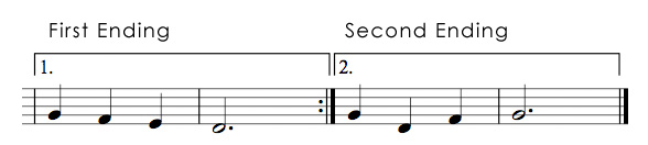 Beginning Clarinet Songbook Lesson 15 Form Repeats And Directions